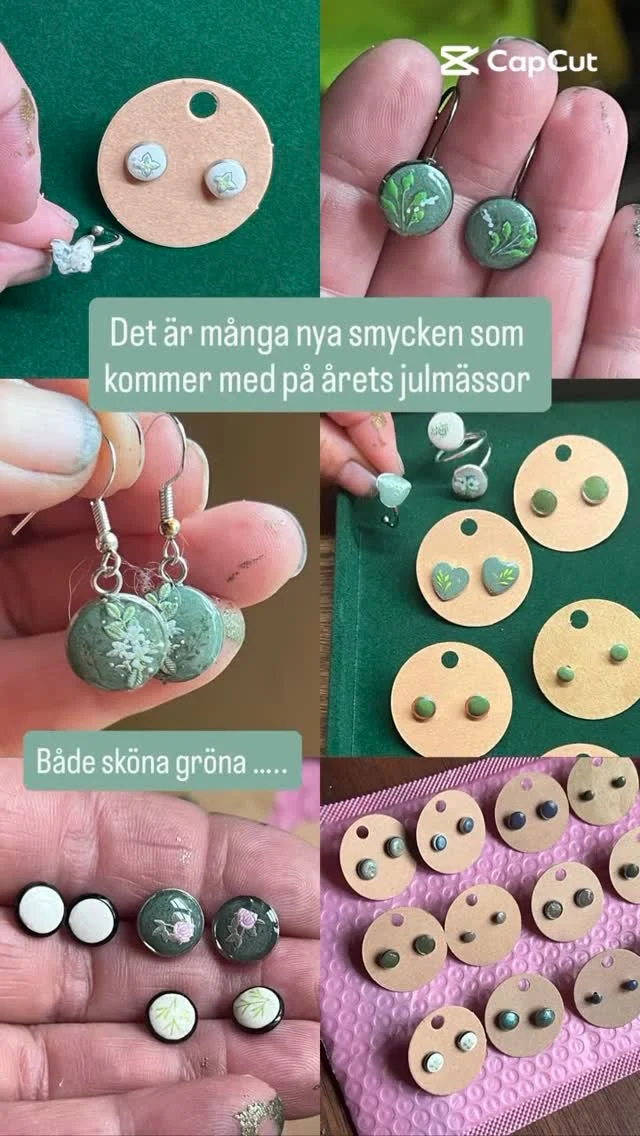 Att göra smycken med detaljer i betong är min avkoppling och återhämtning. Funkar även som ”omstart” om jag är ledsen, orolig, fundersam, arg, besviken…. Ja ni fattar ….  Till årets julmässor (och butiken) har jag många nya modeller, motiv och nyanser. Jag har byggt nya displayer och gör just slutlackning och paketerar …  Butiken Brygghuset, min egen enkla butik i Fristad utanför Borås är öppen lördagar 11 och 18 oktober kl 11-14  Sen väntar julmässor :  Jul på Julita Gård 24-26 okt  Jul på Mårbacka 30/10 – 2/11  Jul på Hellekis Säteri 7-9/11  Jul på Ekenäs Slott 13-16 /11  Jul på Koberg Slott 20-23/11  Jul på Hovstallet Stockholm 5-7/12  Alla dessa är självklart med @svenska_slottsmassor  som är en fantastisk arrangör av mässor och som jag trivs med. I år är jag med på 4 nya orter!  Från trädgårdsdekorationer till smycken, alltid helt eller delvis i betong och skapat i egen verkstad. Nu har jag fyllt på med massor av julig betong dessutom i butiken!  Observera att Butiken är enkel med nivåskillnader ute och inne. Jag har inte kundtoaletter eller café, bara mitt eget skapade hantverk helt eller delvis i betong.  Parkering på anvisad plats med skylt. Om det är fullt vid parkeringen vid butiken finns plats på den klippta ytan uppe i korsningen vid brevlådorna  Betalning med Swish, kort eller kontant 
Självklart kvitto med moms !  Vill du komma annan dag och tid skickar du bara förslag på tid så löser vi det säkert. Jag är nästan alltid hemma, men har även kor o hundar mm men med en timme eller två framförhållning brukar det mesta gå att lösa !  Obs! Skicka SMS, Mail eller meddelande på Facebook/instagram eftersom jag sällan svarar i telefon på nr jag inte känner igen…..  Varmt välkommen !  #konsthantverkare #ewadolckab #Västergötland #ewadolckfråntanketillform #sjuhäradsbygden #ewadolck #borås #svenskaslottsmässor #ewadolckpåturné #Hantverk #sjuhärad #butikbrygghuset #trädgårdsdekorationer #svenskthantverk #Slottsmässor #bollebygd #herrljunga #sparsör #bredared #borgstena #ulricehamn #floby #tidaholm #skövde #hjo #skaraborg #tibro #vårgårda #falköping